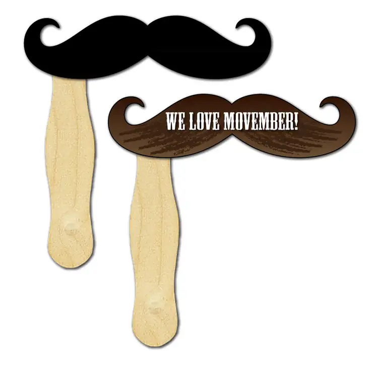 Moustache Photo Prop on a Stick