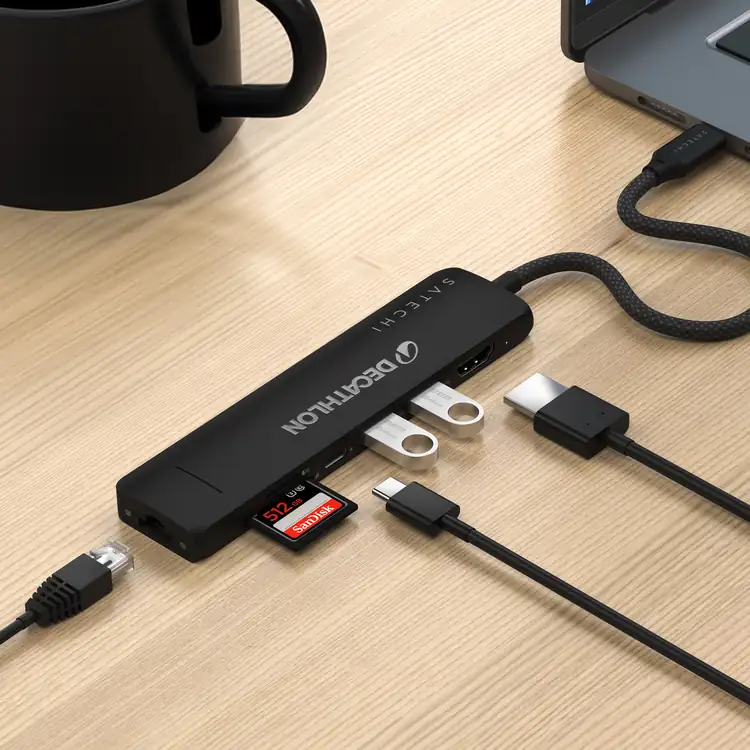 SATECHI Slim 7-in-1 USB-C Multiport Ethernet Adapter #7