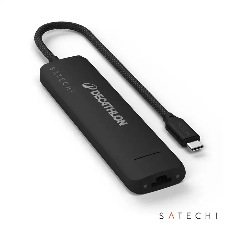 SATECHI Slim 7-in-1 USB-C Multiport Ethernet Adapter