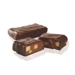 Toffee anglais chocolaté à emballage personnalisé