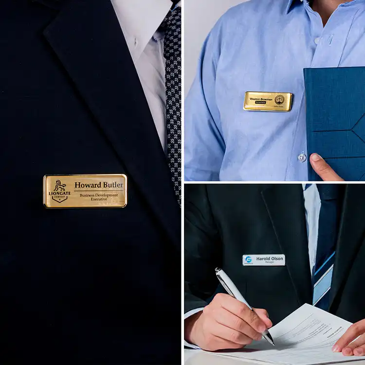 Badge porte-nom Exécutif #14