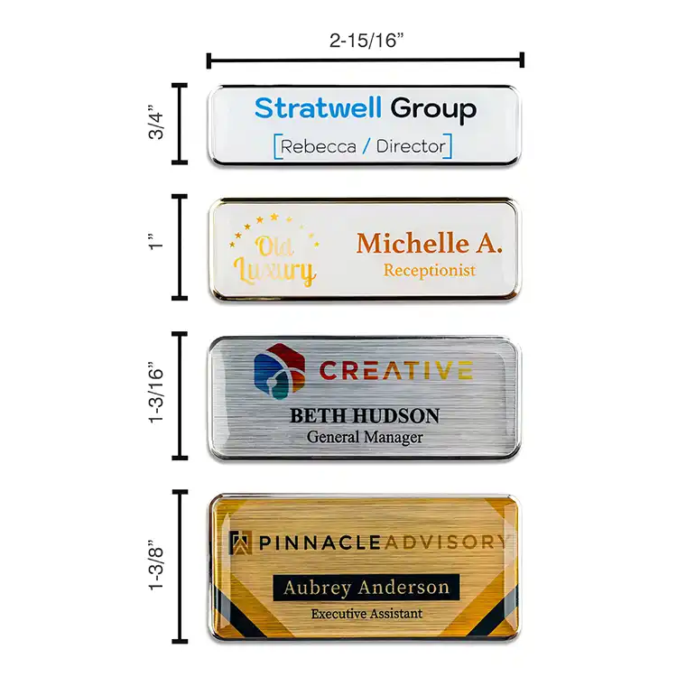 Badge porte-nom Exécutif #10