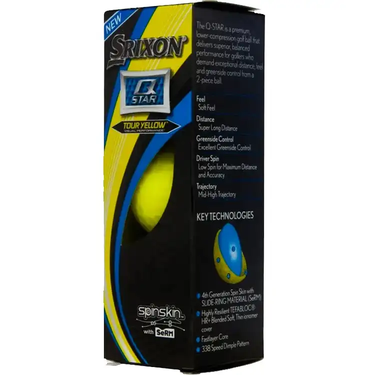 Srixon Q Star Yellow Golf Ball #2