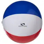 Red White and Blue Inflatable Beach Ball
