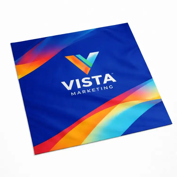 Custom Square Bandana with White Reverse #3