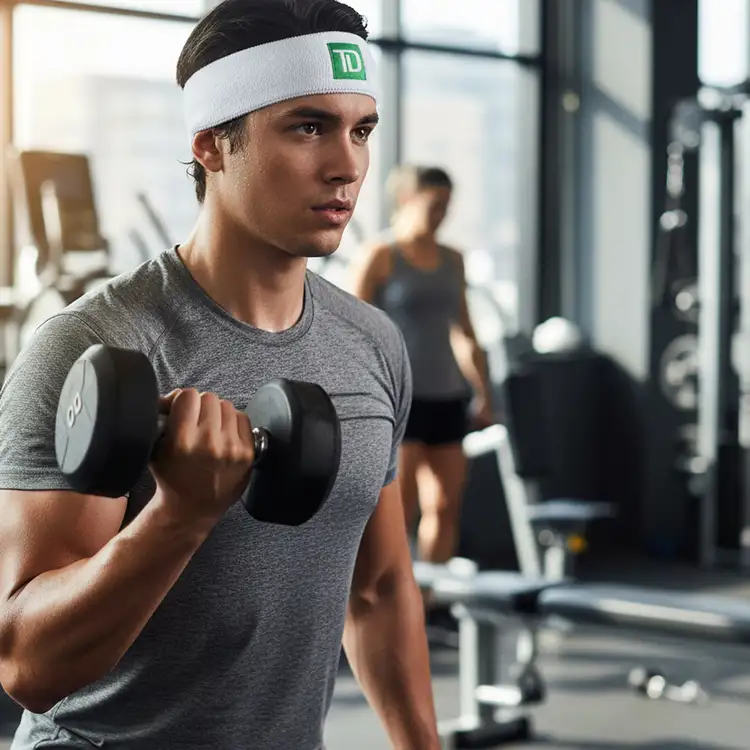 Factory Direct Terry Sweat Headband #7