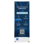 Compact Film Banner with X-Frame Stand