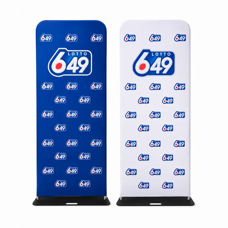 EuroFit Tension Fabric Banner with Steel Base #2