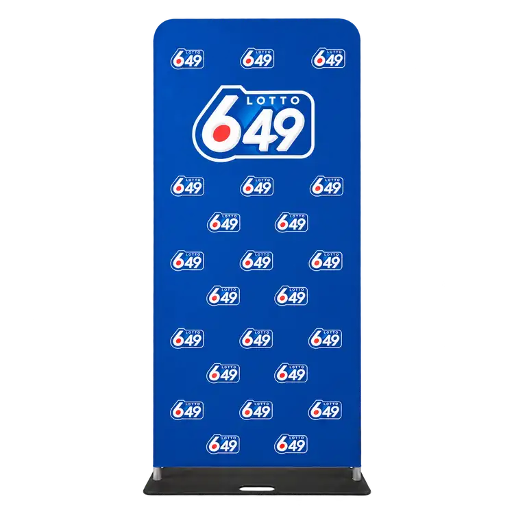 EuroFit Tension Fabric Banner with Steel Base
