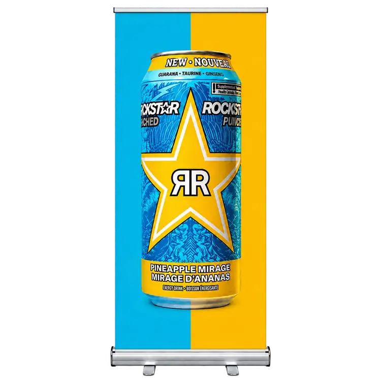 Premium Blockout Fabric Retractable Banner