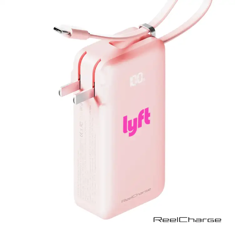 ReelCharge ReFlextion Power Bank 10000 mAh 45W with Mirror