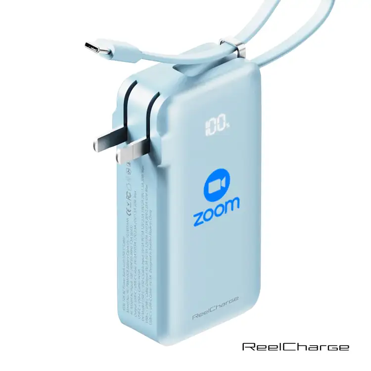 ReelCharge ReFlextion Power Bank 10000 mAh 45W without Mirror