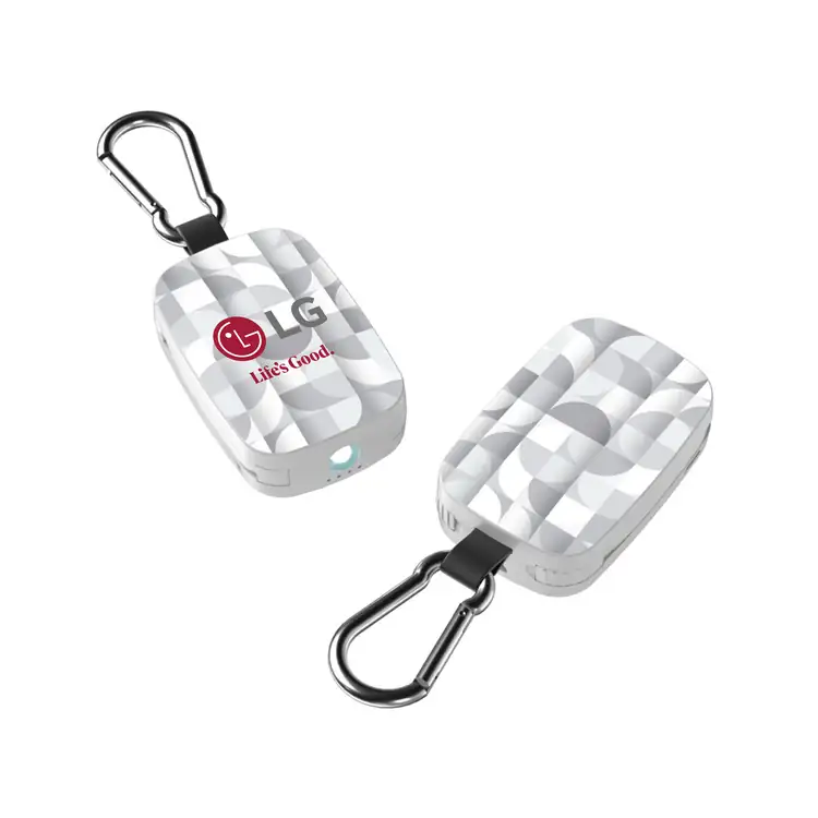 Banque d’alimentation porte-clés 1200 mAh avec lampe