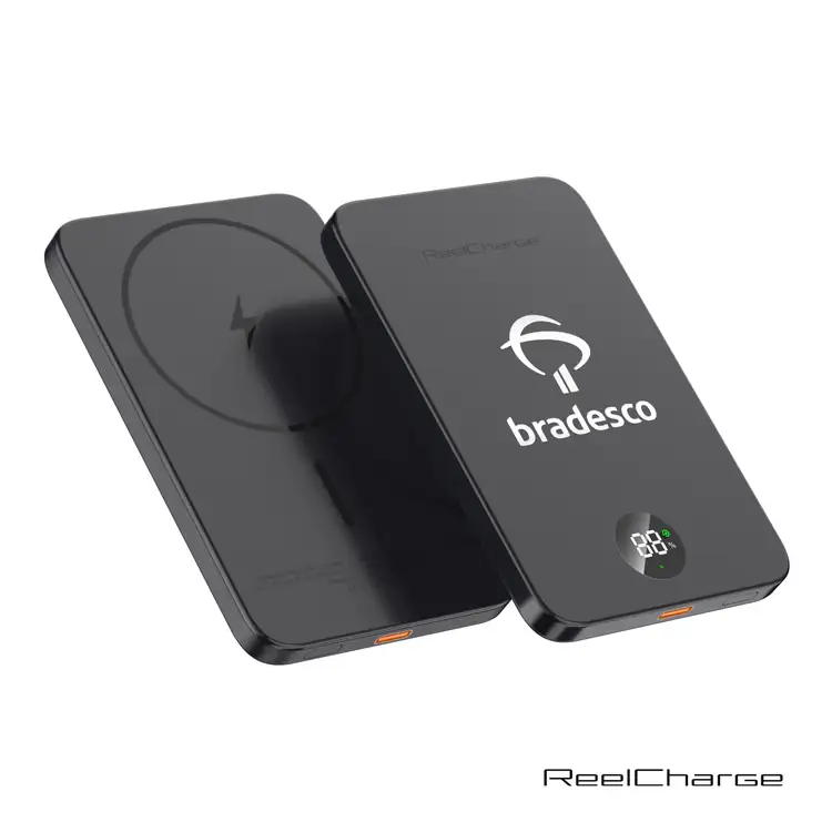 Banque d’alimentation sans fil ReelCharge ReelSafe 5000 mAh en aluminium #2
