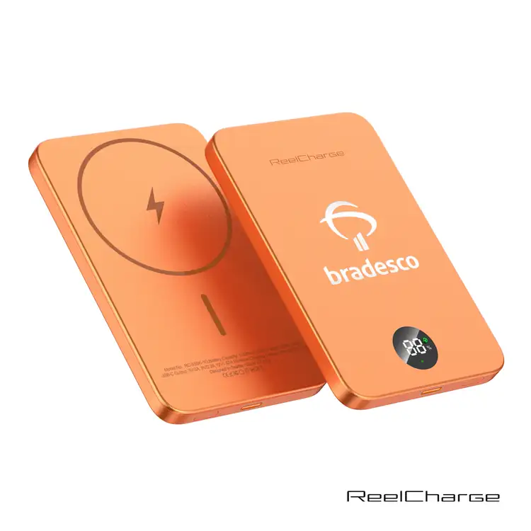 Banque d’alimentation sans fil ReelCharge ReelSafe 5000 mAh en aluminium #3