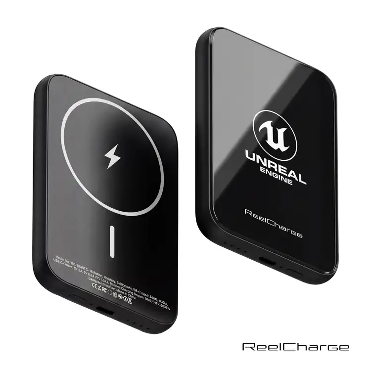Banque d’alimentation sans fil ReelCharge ReelSafe 5000 mAh en verre et aluminium #2