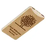 Banque de puissance EarthTrendz en paille de blé et liège 8000 mAh