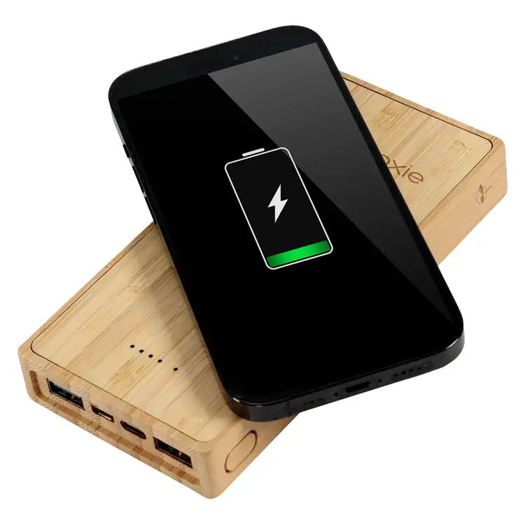 Bamboo Solar and Wireless 10000 mAh Power Bank #4