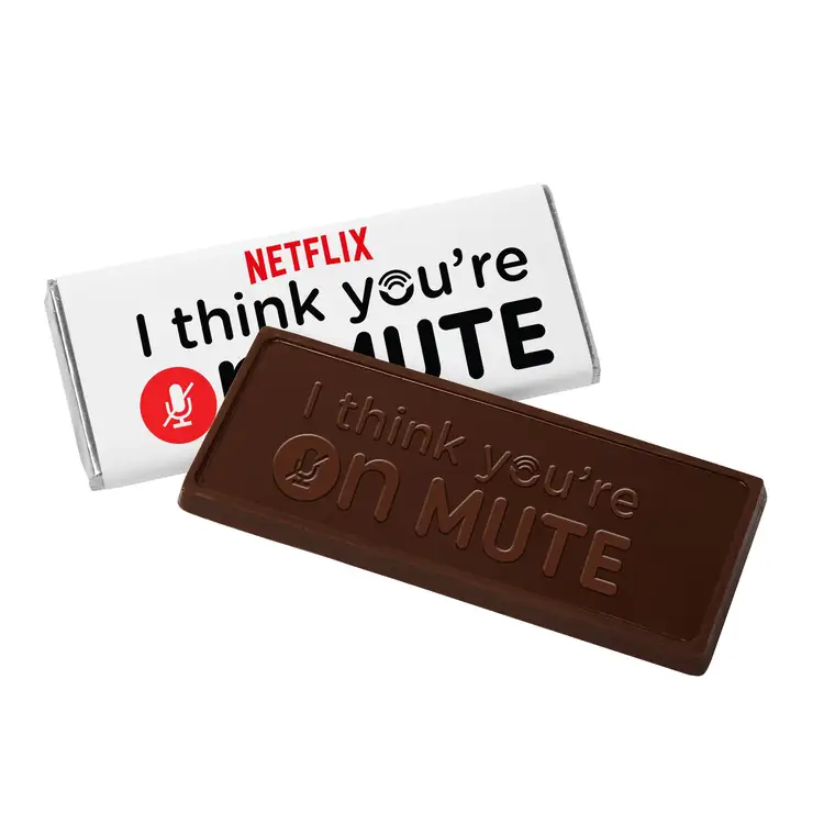Barre de chocolat personnalisée 1.75 oz #3