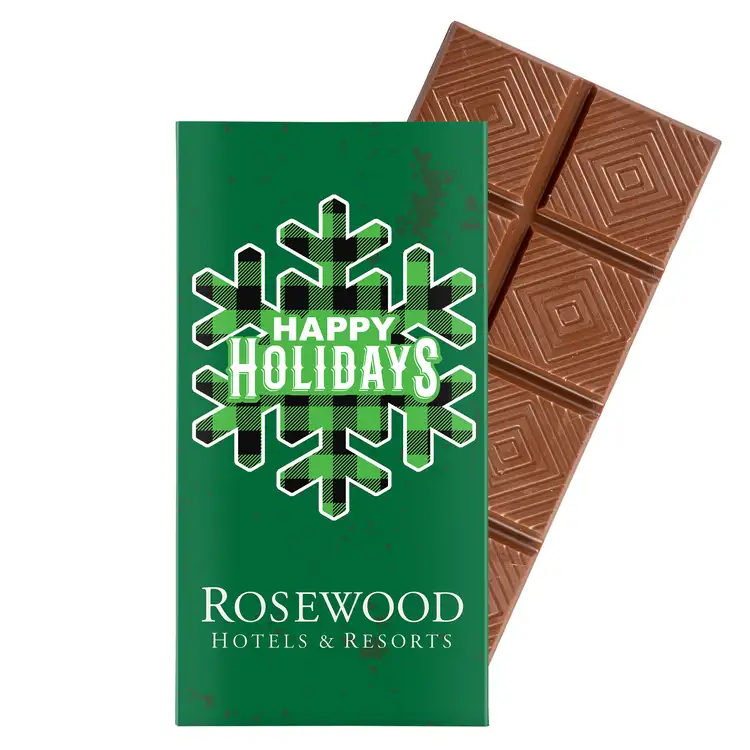 Barre de chocolat personnalisée 3 oz