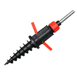 Plastic Ground Screw Base for Feather Flags