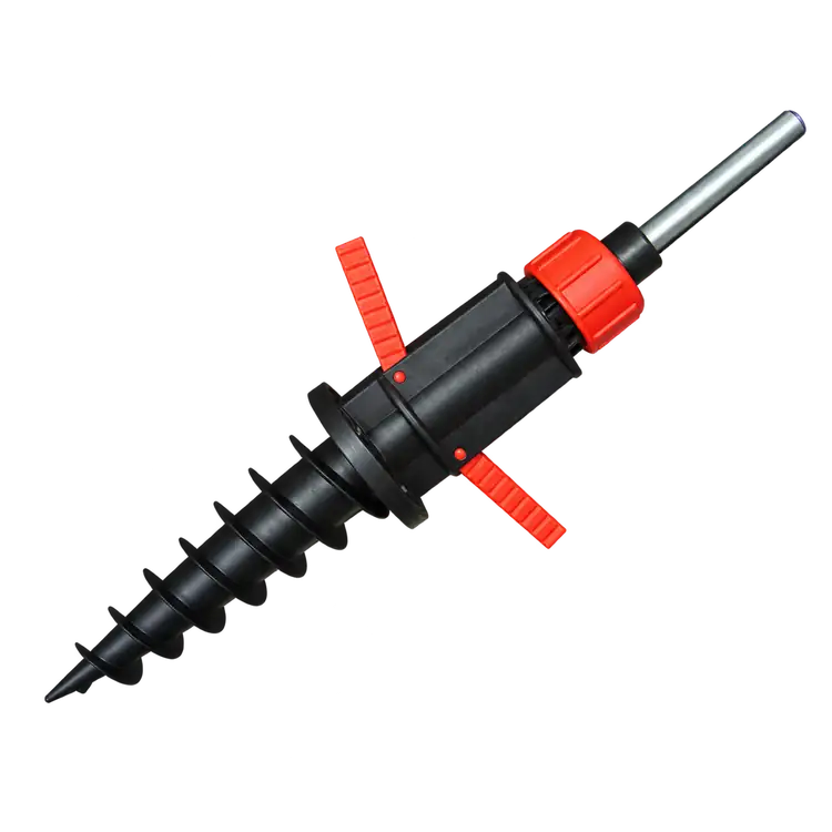 Plastic Ground Screw Base for Feather Flags