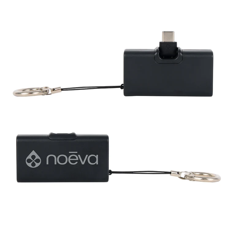 Bijou 1200mAh UL Listed Power Bank with USB-C Tip & Keyring #10