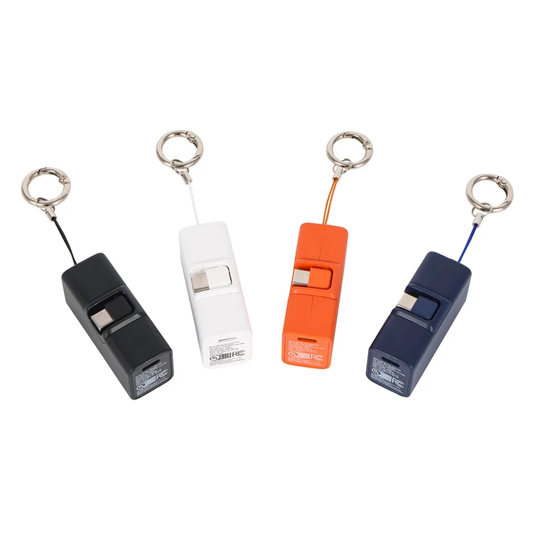 Bijou 1200mAh UL Listed Power Bank with USB-C Tip & Keyring #2