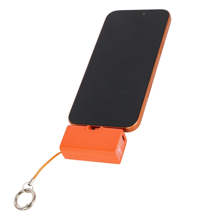 Bijou 1200mAh UL Listed Power Bank with USB-C Tip & Keyring #3