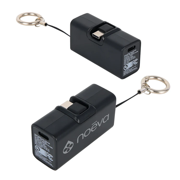 Bijou 1200mAh UL Listed Power Bank with USB-C Tip & Keyring #7
