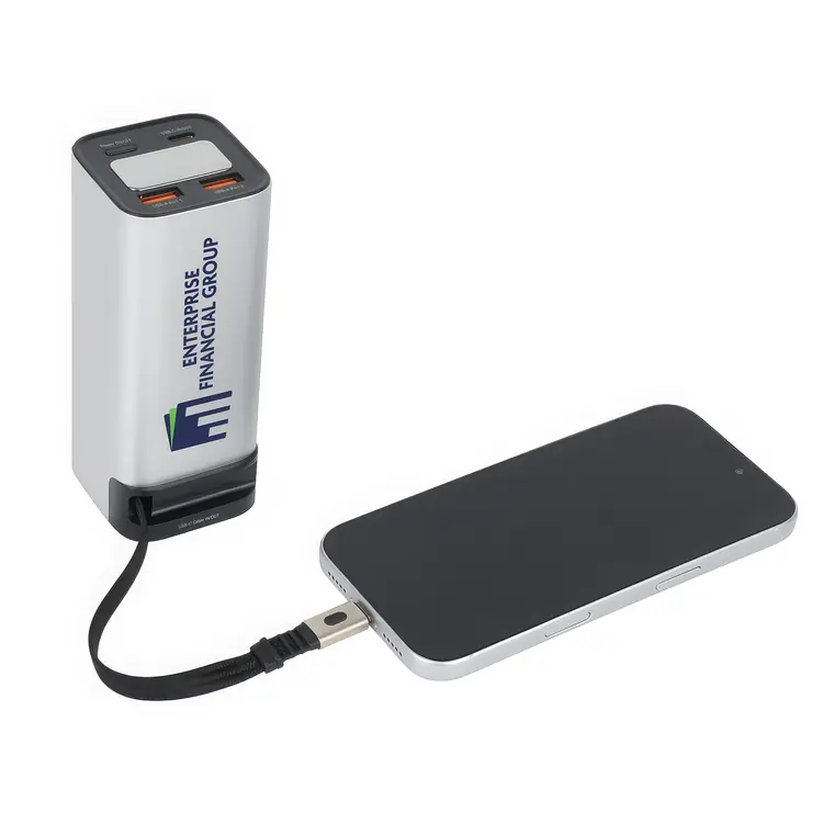 Batterie externe Ultimate 20000 mAh PD 100 W avec câble de recharge rétractable #4