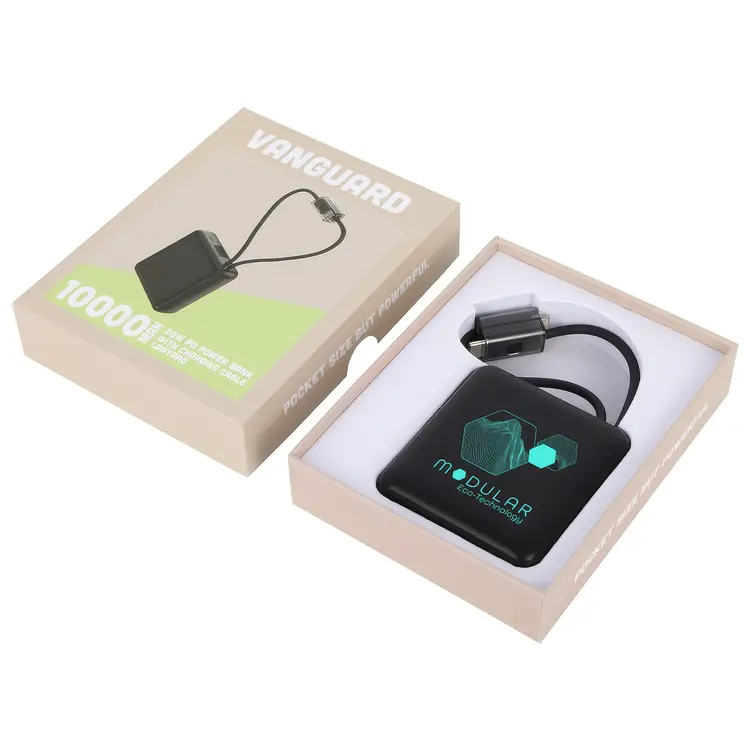 Vanguard 10000mAh 20W PD Power Bank with Charging Cable Lanyard #6