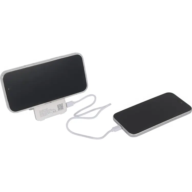 Slimline 5000mAh 20W PD Aluminum Power Bank with 15W Magnetic Wireless Charger & Stand #3