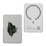 Batterie externe en aluminium Slimline 5000 mAh PD 20 W avec chargeur sans fil magnétique 15 W et support