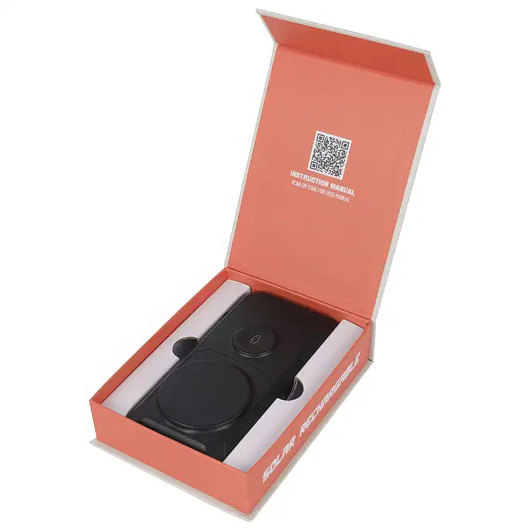 Batterie externe magnétique sans fil Array 15 000 mAh 20 W avec panneau solaire, chargeur de montre et câble rétractable #7