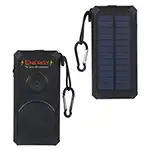 Batterie externe magnétique sans fil Array 15 000 mAh 20 W avec panneau solaire, chargeur de montre et câble rétractable