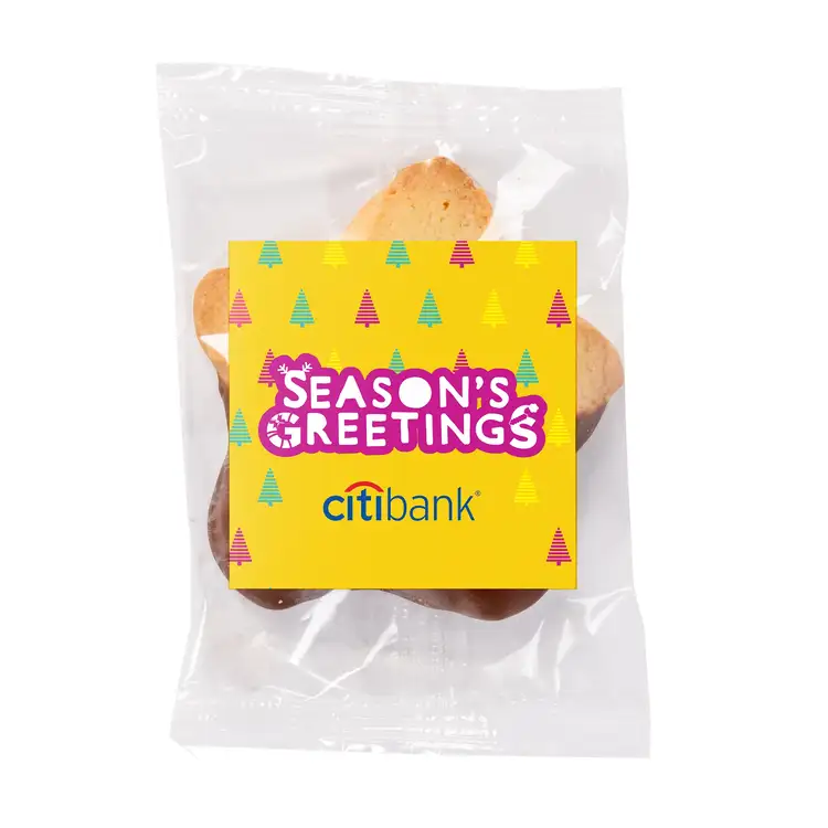 Chocolate Dipped Star Butter Cookie #2