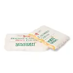 Biscuit glacé rectangulaire avec logo comestible