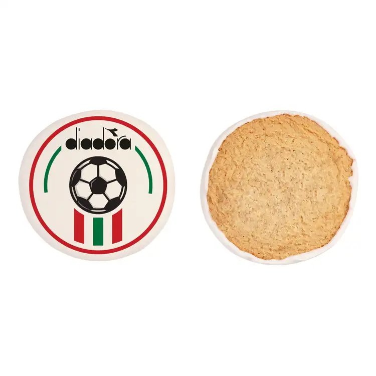 Soccer Theme 3" Iced Full Color Vanilla Cookie- Circle #2