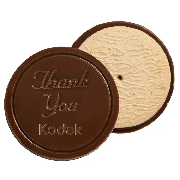 Round Moulded Chocolate Cookie #4