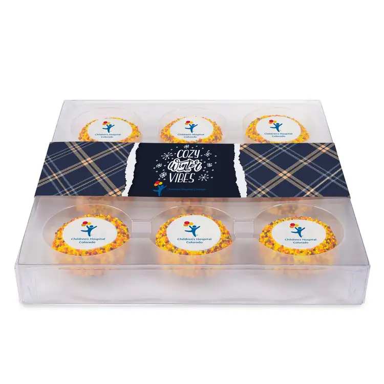Custom Dipped Sandwich Cookies - 9 Piece Box #2