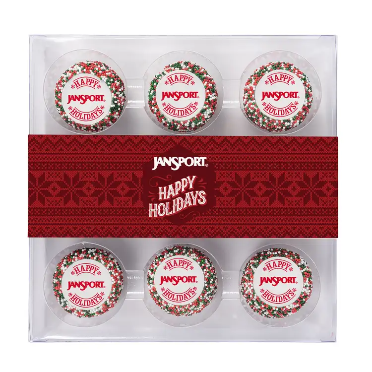 Custom Dipped Sandwich Cookies - 9 Piece Box #3