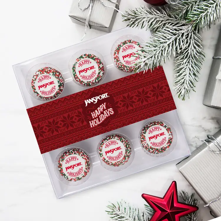 Custom Dipped Sandwich Cookies - 9 Piece Box #4