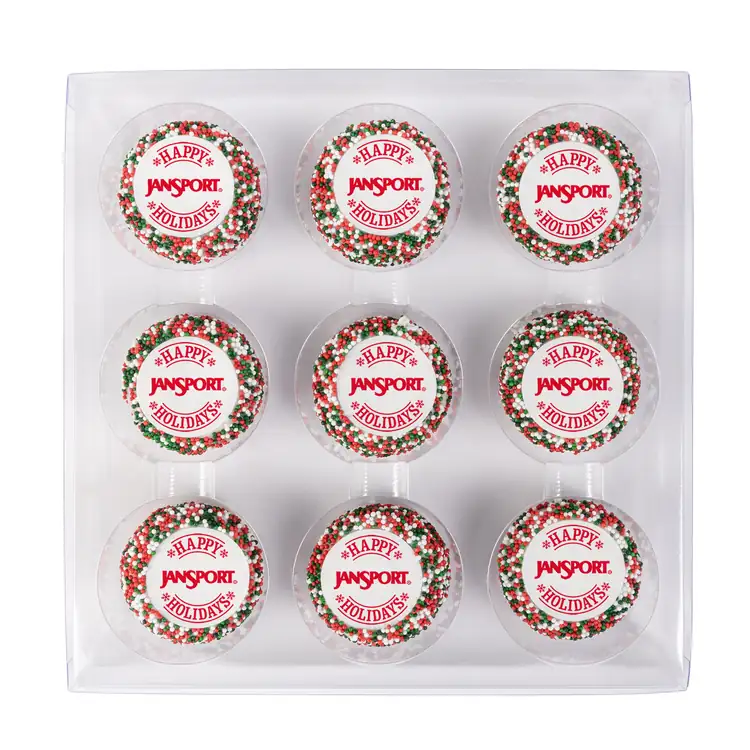 Custom Dipped Sandwich Cookies - 9 Piece Box #5