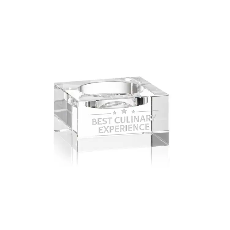 Tofino Optical Crystal Stacker - Engraving and Printing #2