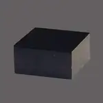 Bloc de présentation en marbre noir