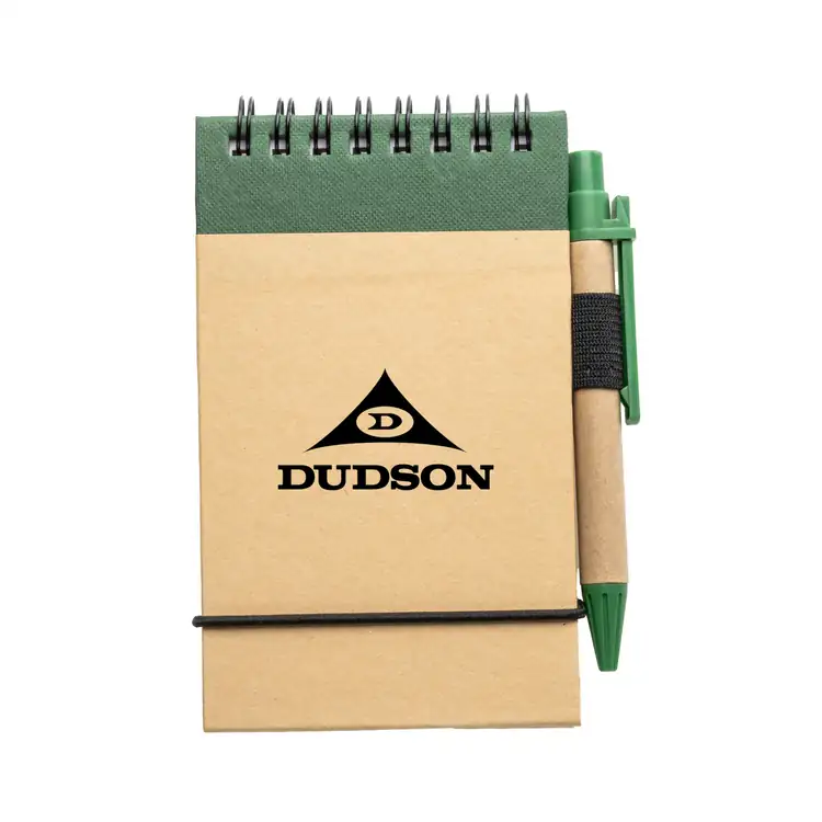 Recycled Flip-Up Notepad with Pen #4