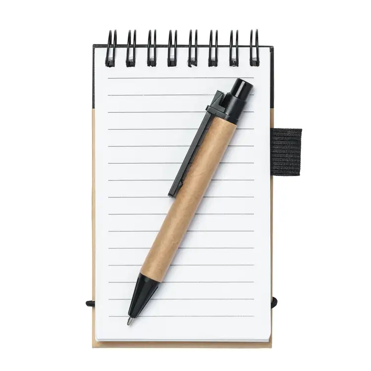 Recycled Flip-Up Notepad with Pen #6