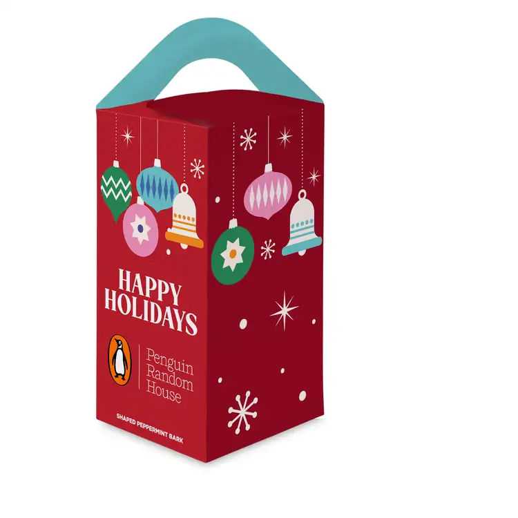 Tote Box with Peppermint Bark Shapes #2