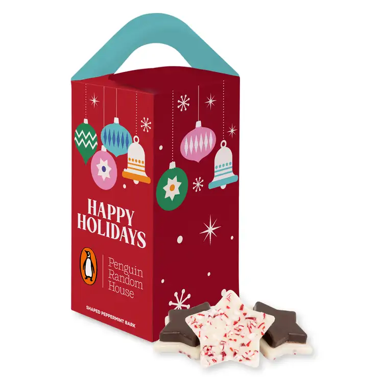 Tote Box with Peppermint Bark Shapes #3